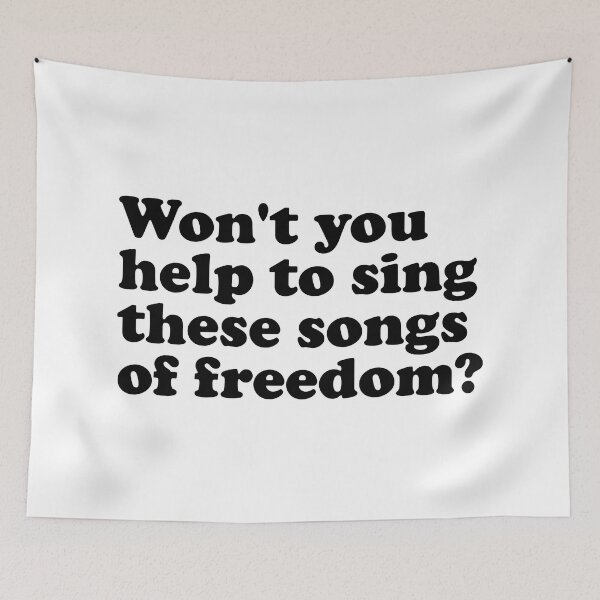 Item preview, wont you help to sing? (black) designed and sold by didijuca.