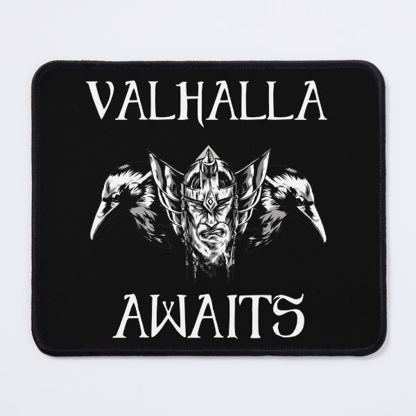 Item preview,  Valhalla Awaits - Viking with Raven designed and sold by Georgy09.
