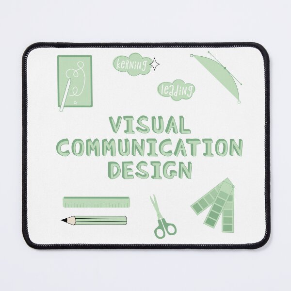 Item preview, Light Green Visual Communication Design School Subject Sticker Pack designed and sold by The-Goods.
