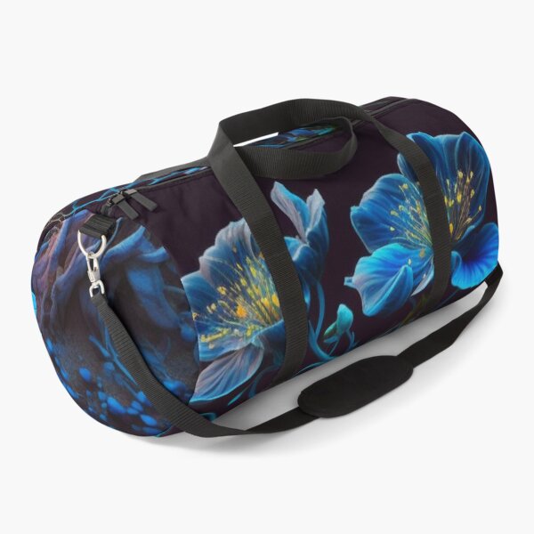 Item preview, Blue Luminous Flowers  designed and sold by forwardthinker.