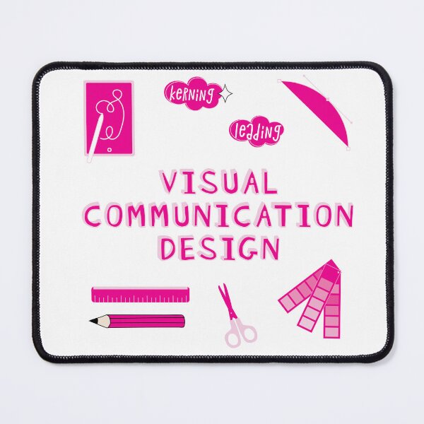 Item preview, Hot Pink Visual Communication Design School Subject Sticker Pack designed and sold by The-Goods.