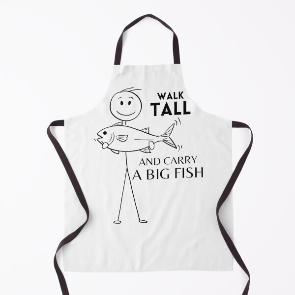 Item preview, Walk Tall and Carry a Big Fish designed and sold by Violet Grant.