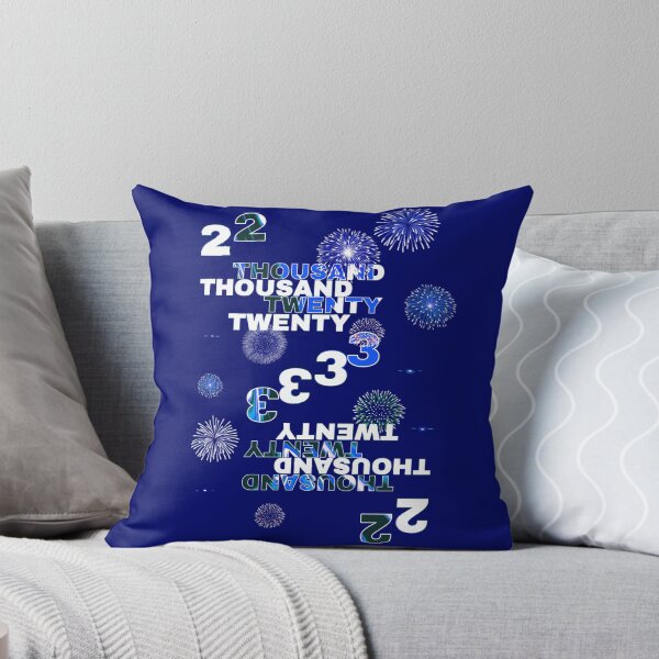 Item preview, 2023 fireworks - numbers and words blue - designed and sold by kikidu21.