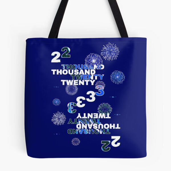 Item preview, 2023 fireworks - numbers and words blue - designed and sold by kikidu21.
