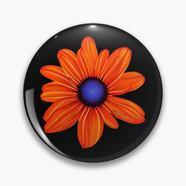 Item preview, Orange flower artwork designed and sold by gramizzia.