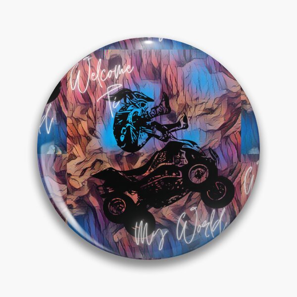 Item preview, welcome to my world, girl four wheeler, 4 x 4, 4x4, girls,  biker,  helmet,  quad bike,  braaap,   designed and sold by Rally-Girl.