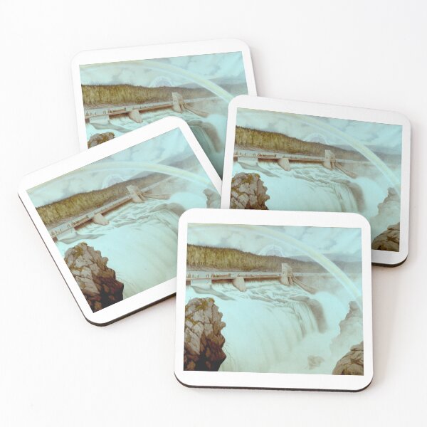Item preview, Theodor Kittelsen The Dam at Lake Klouman designed and sold by TeeARTHY.