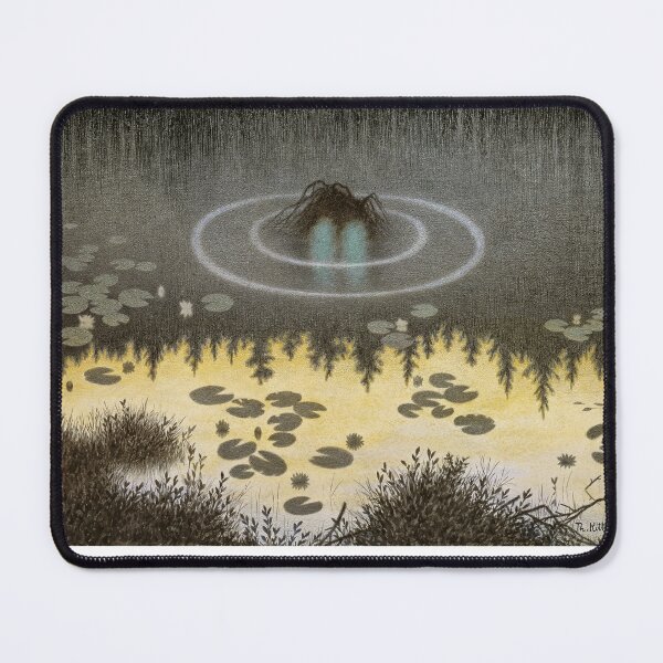 Item preview, Theodor Kittelsen The Monster of the Lake designed and sold by TeeARTHY.