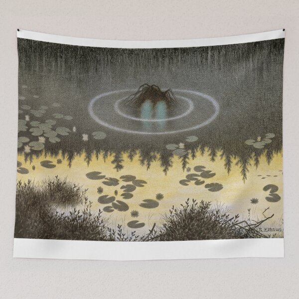 Item preview, Theodor Kittelsen The Monster of the Lake designed and sold by TeeARTHY.