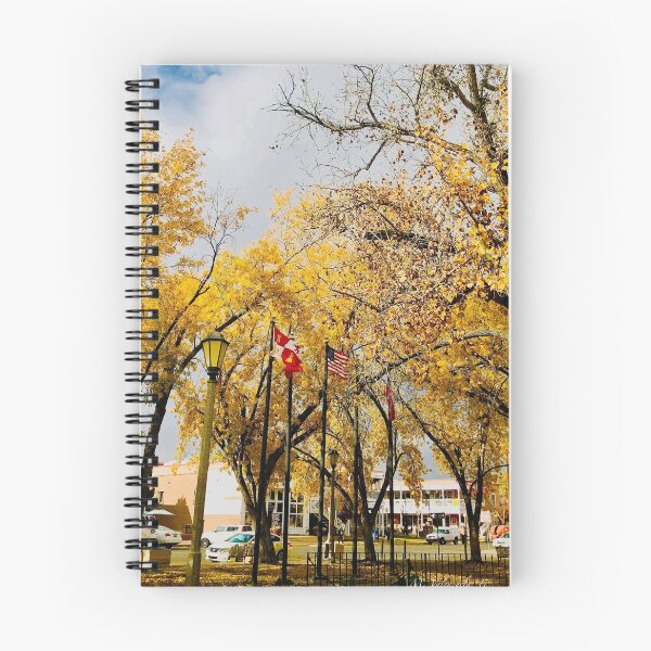 Item preview, Old Town Plaza Albuquerque in Autumnal Glow designed and sold by Marielle Valenzuela.