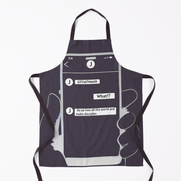 Item preview, Motivational Design with Text Conversation and Message "Go Ye into All the World and Make Disciples designed and sold by Art4Christ.