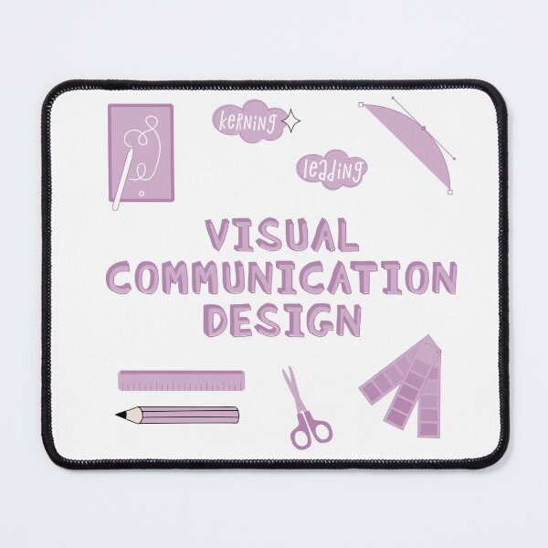 Item preview, Mauve Visual Communication Design School Subject Sticker Pack designed and sold by The-Goods.