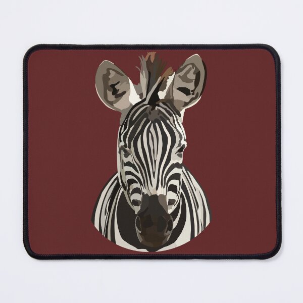 Item preview, Zebra Hand Drawn Digital Art Painting designed and sold by Lartheviking.