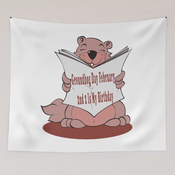 Item preview, Groundhog Day February 2nd 2 Is My Birthday  designed and sold by Soudesign99.