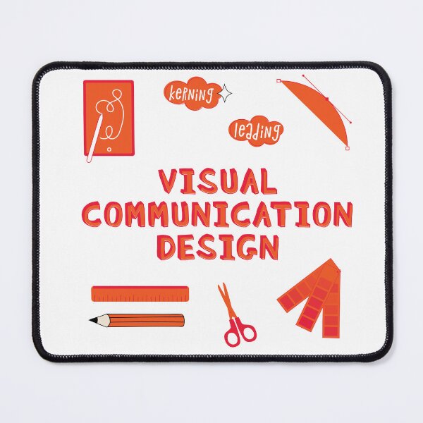 Item preview, Orange Visual Communication Design School Subject Sticker Pack designed and sold by The-Goods.