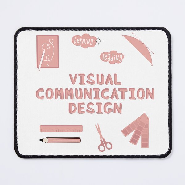 Item preview, Peach Blush Pink Visual Communication Design School Subject Sticker Pack designed and sold by The-Goods.