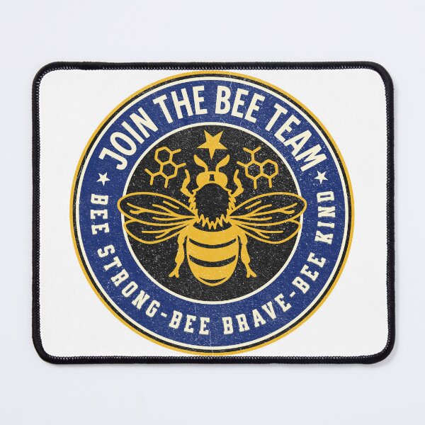 Item preview, Join the bee team - bee strong - bee brave - bee kind - honeybee designed and sold by EvergreenWhimsy.