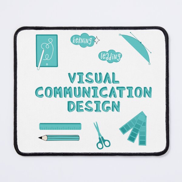 Item preview, Teal Turquoise Visual Communication Design School Subject Sticker Pack designed and sold by The-Goods.