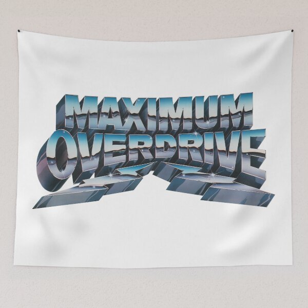 Item preview, Maximum Overdrive (HD Logo) designed and sold by djust85.