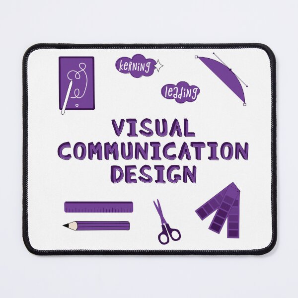 Item preview, Purple Visual Communication Design School Subject Sticker Pack designed and sold by The-Goods.