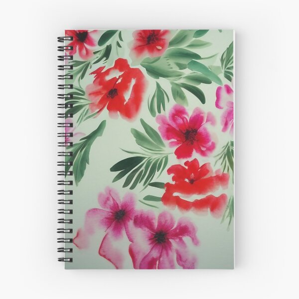 Aperçu de l'œuvre Imprimé floral aquarellé créée et vendue par FunkyFreshStyle.