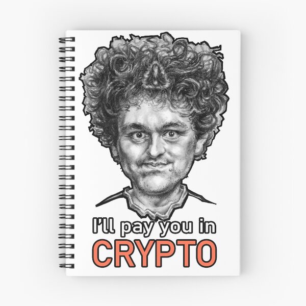 Item preview, I'll pay you in CRYPTO - SBF Scam Bankrun Fraud designed and sold by rowdE-art.