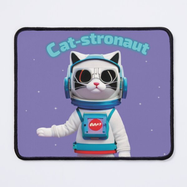Item preview, Cat-stronaut designed and sold by BrightC.