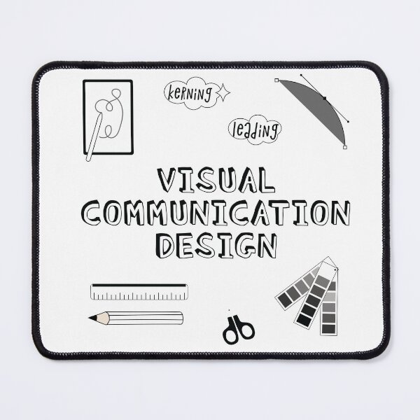 Item preview, White Visual Communication Design School Subject Sticker Pack designed and sold by The-Goods.