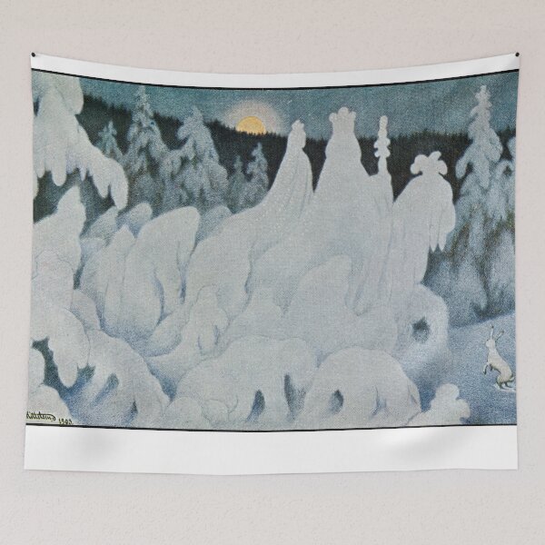 Item preview, Theodor Kittelsen Vintereventyr designed and sold by TeeARTHY.