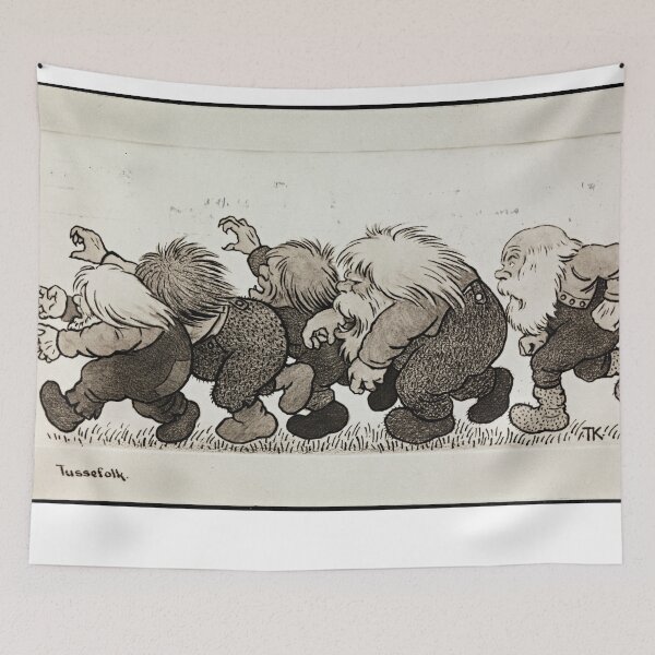 Item preview, Theodor Kittelsen Tussefolk designed and sold by TeeARTHY.