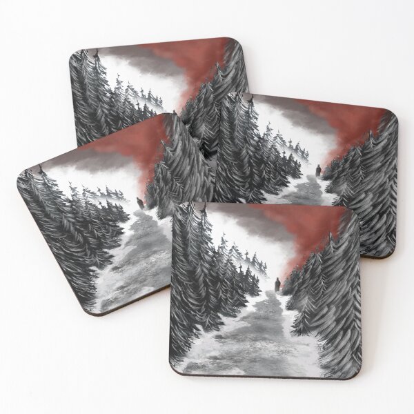 Item preview, Red forest designed and sold by Drawbili.