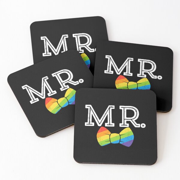 Item preview, Mr Rainbow Bow Tie LGBT Bachelor Party Gay Wedding designed and sold by QueenOfPrint.