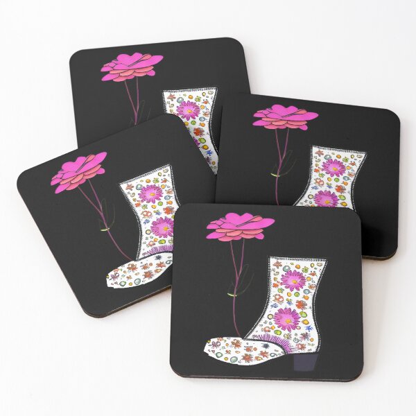 Item preview, Flower Boot Artwork designed and sold by gramizzia.