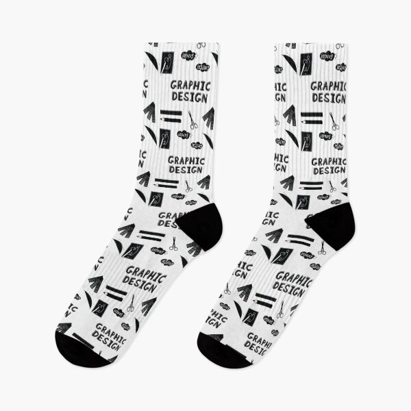 Item preview, Black Graphic Design School Subject Sticker Pack designed and sold by The-Goods.