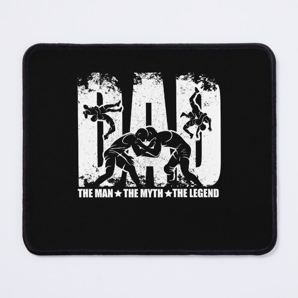 Item preview, Wrestling Dad The Man The Myth The Legend for Men designed and sold by Crush Retro®.