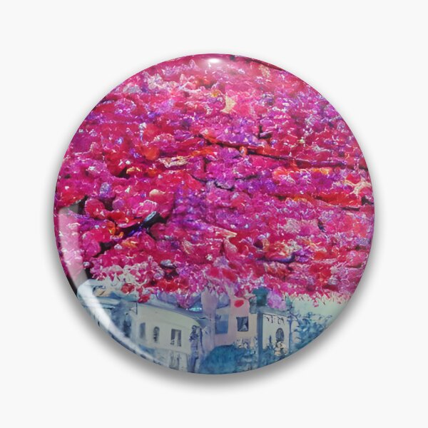 Item preview, Blooming Tree Art, City Landscape, Flovering Tree Art designed and sold by viewgraphics.