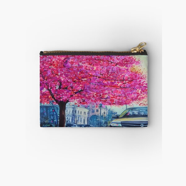 Item preview, Blooming Tree Art, City Landscape, Flovering Tree Art designed and sold by viewgraphics.