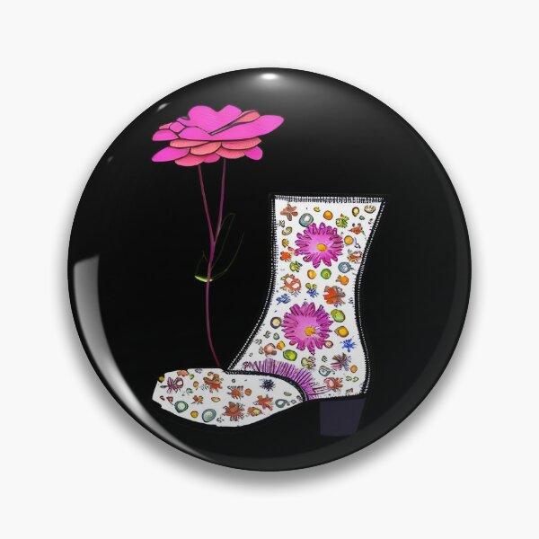Item preview, Flower Boot Artwork designed and sold by gramizzia.