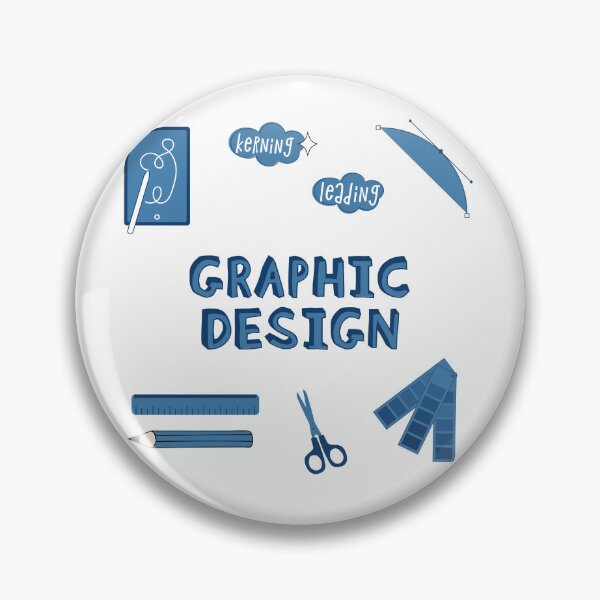 Item preview, Blue Graphic Design School Subject Sticker Pack designed and sold by The-Goods.