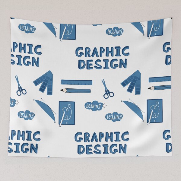 Item preview, Blue Graphic Design School Subject Sticker Pack designed and sold by The-Goods.