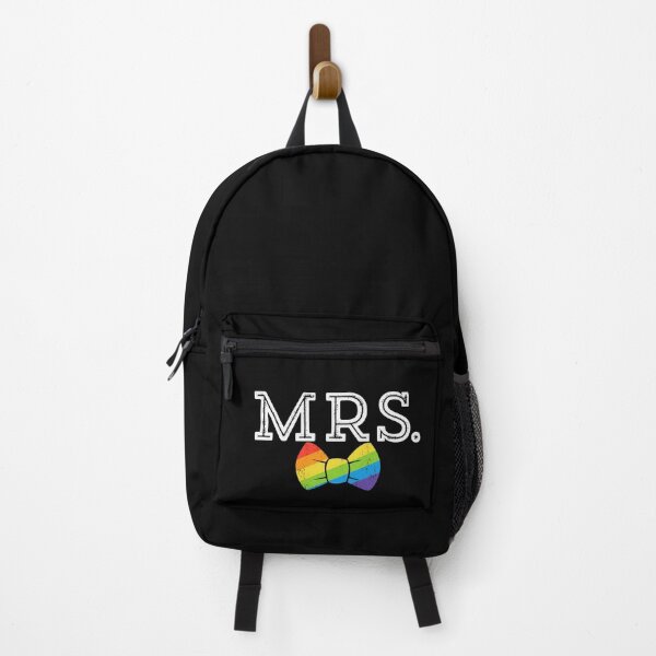 Item preview, Mrs Rainbow Bow Tie LGBT Bachelorette Party Lesbian Wedding designed and sold by QueenOfPrint.