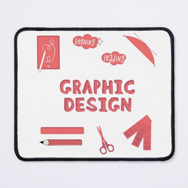 Item preview, Coral Graphic Design School Subject Sticker Pack designed and sold by The-Goods.