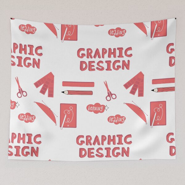 Item preview, Coral Graphic Design School Subject Sticker Pack designed and sold by The-Goods.