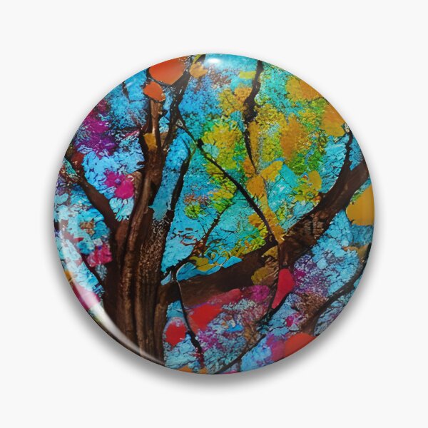 Item preview, Blooming Tree Art, City Landscape, Flovering Tree Art designed and sold by viewgraphics.