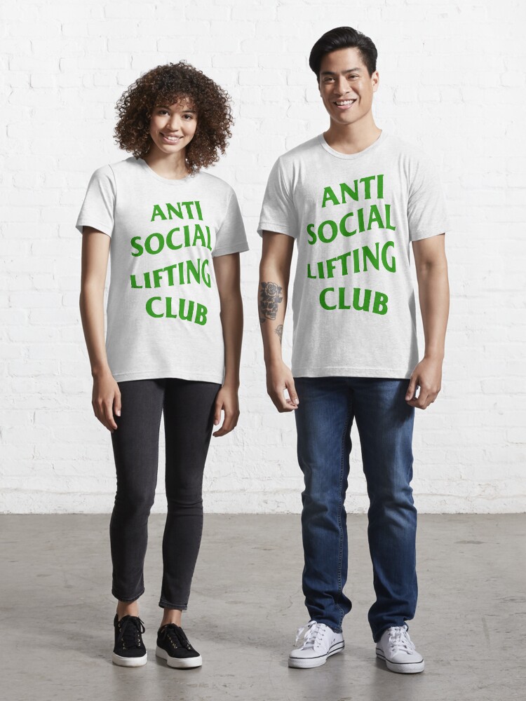 Anti Social Lifting Club Pullover Hoodie (Black,S) : : Clothing,  Shoes & Accessories