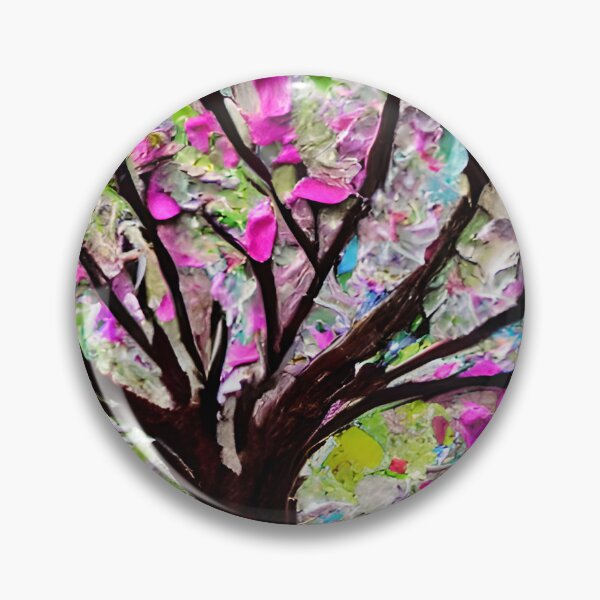 Item preview, Blooming Tree Art, City Landscape, Flovering Tree Art designed and sold by viewgraphics.