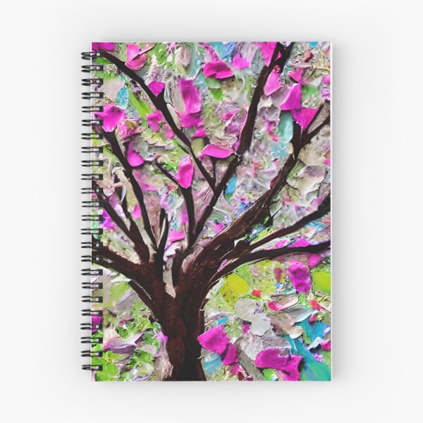Item preview, Blooming Tree Art, City Landscape, Flovering Tree Art designed and sold by viewgraphics.