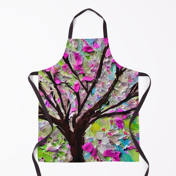 Item preview, Blooming Tree Art, City Landscape, Flovering Tree Art designed and sold by viewgraphics.