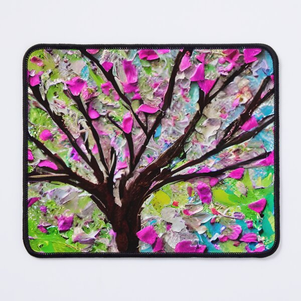 Item preview, Blooming Tree Art, City Landscape, Flovering Tree Art designed and sold by viewgraphics.