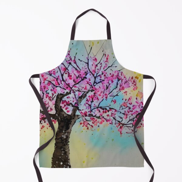 Item preview, Blooming Tree Art, City Landscape, Flovering Tree Art designed and sold by viewgraphics.